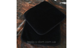 Накидка на стільці з овчини 50х50