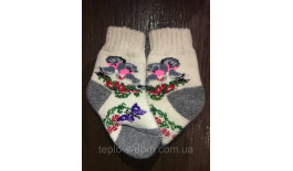 Шкарпетки з ангорової шерсті.