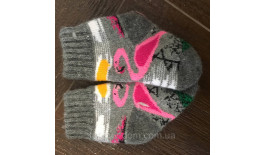 Шкарпетки з ангорової шерсті.