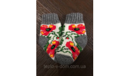 Шкарпетки з ангорової шерсті.