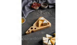 Дерев'яна менажниця "Сир"