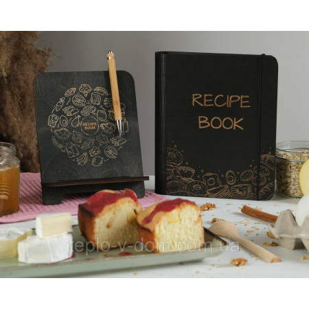 Книга для записів кулінарних рецептів "Recipe book"