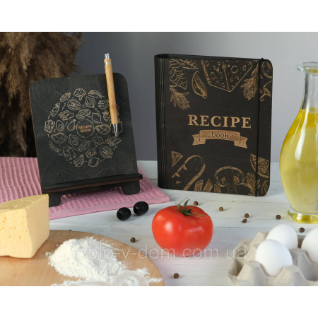 Книга для записів кулінарних рецептів "Recipe book"