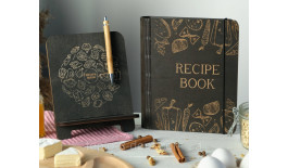 Книга для записів кулінарних рецептів "Recipe book"