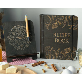 Книга для записів кулінарних рецептів "Recipe book"