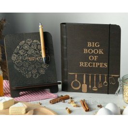 Книга для записів кулінарних рецептів "Big book of recipes"