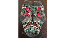 Шкарпетки з ангорової вовни. Носки дитячі вовняні. Розмір 3