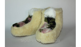 Чуні з овечої вовни