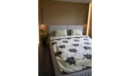 Ковдра з овечої вовни напівторна